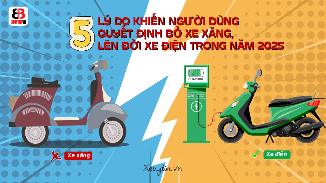 5 Lý Do Khiến Người Dùng Quyết Định Bỏ Xe Xăng, Lên Đời Xe Điện Trong Năm 2025